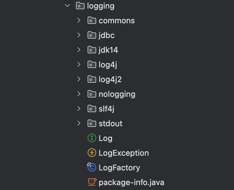 日志模块包路径